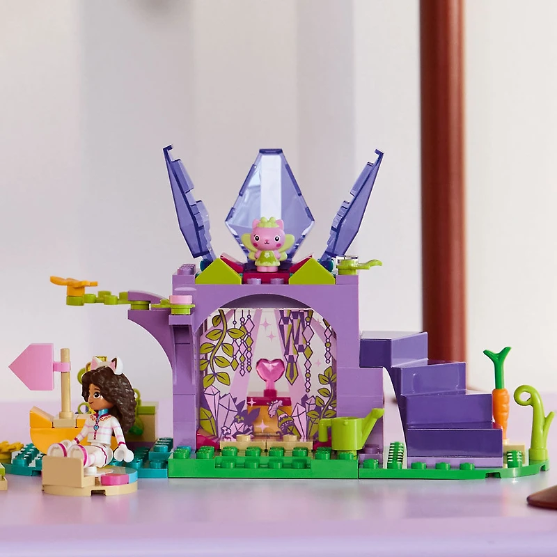 LEGO Gabby's Dollhouse Sweet Treat Mountain & Kitty Garden Building Blocks for Pretend Play - 11205