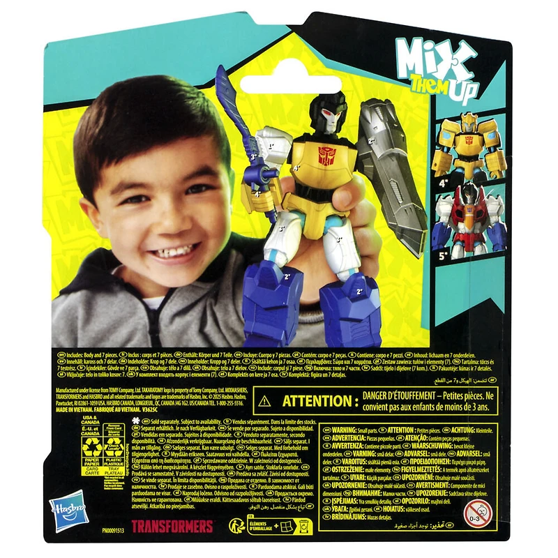 MixMashers Transformers Starscream Custom Mix-And-Match Action Figure & Accessories