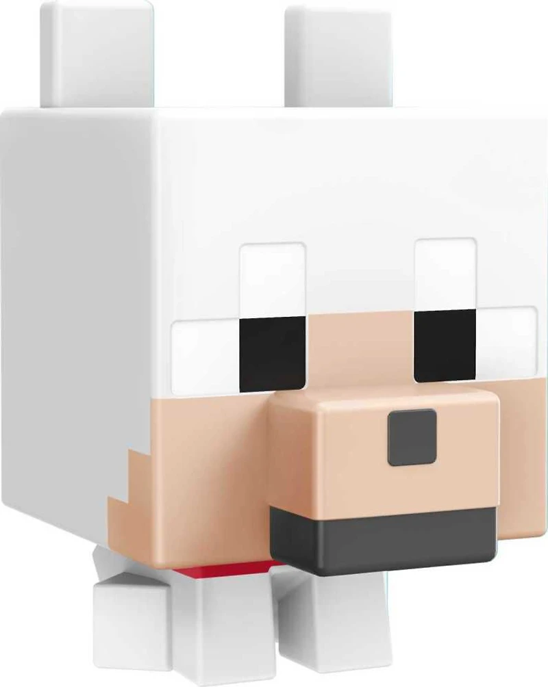 Minecraft Mob Head Minis Wolf Figure