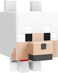 Minecraft Mob Head Minis Wolf Figure