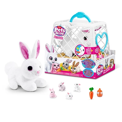 Pets Alive Mama Bunny & Baby Surprise By ZURU.