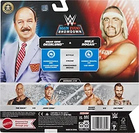 WWE Main Event Showdown Coffret Hulk Hogan et Mean Gene Okerlund