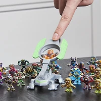 Million Warriors, Coffret de 20 figurines à collectionner, 1 lanceur, Affiche de collection, 1 guerrier rare inclus dans chaque coffret (plusieurs modèles disponibles)