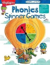 Highlights Learn-and-Play Phonics Spinner Games - Édition anglaise