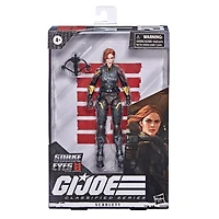 G.I. Joe Classified Series, Snake Eyes: G.I. Joe Origins, figurine Scarlett 20 premium de 15 cm, emballage spécial