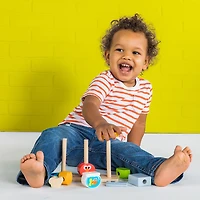 Mix & Match Sesame Street Friends Wooden Stacking Toy