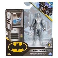 DC Comics, Metallic The Joker Action Figure with 2 Mystery Accessories, 4-inch