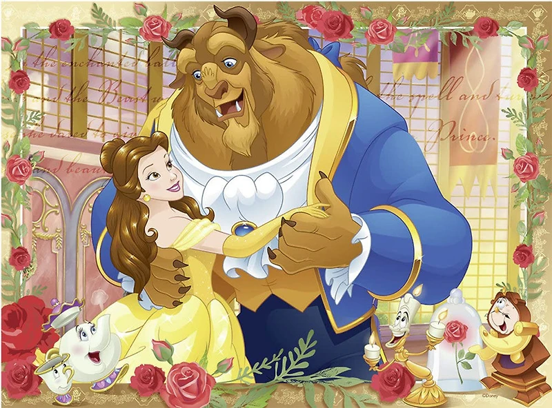 Ravensburger - Disney - Belle & Beast casse-têtes 100pc