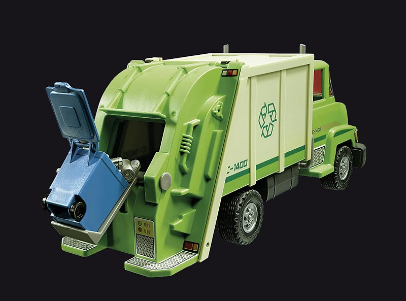 Playmobil - Green Recycling Truck - les motifs peuvent varier