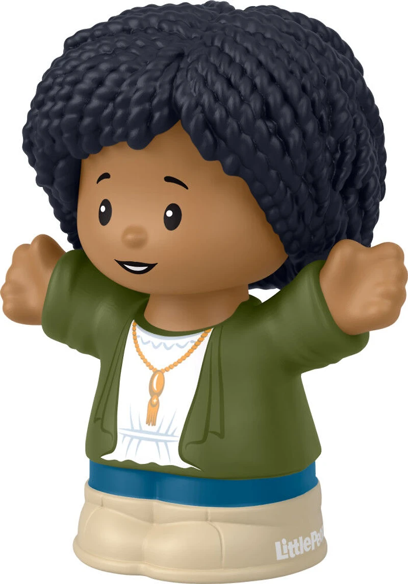 Fisher-Price Petite personne Femme en chandail Figure pour les tout-petits et les enfants d'âge préscolaire