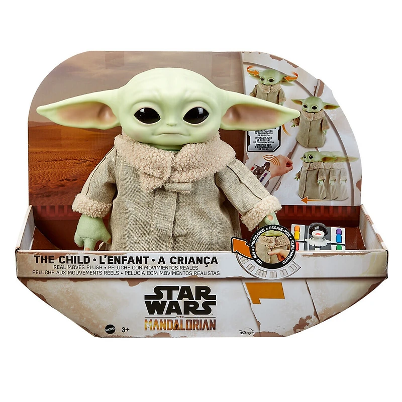 Star Wars - Peluche L'Enfant, 27,94 cm (11 po), de "The Mandalorian»