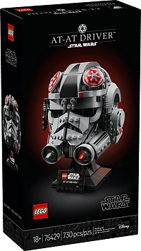 LEGO Star Wars: The Empire Strikes Back AT-AT Driver Helmet Building Set for Adults - Collectible Build-and-Display Set - 75429