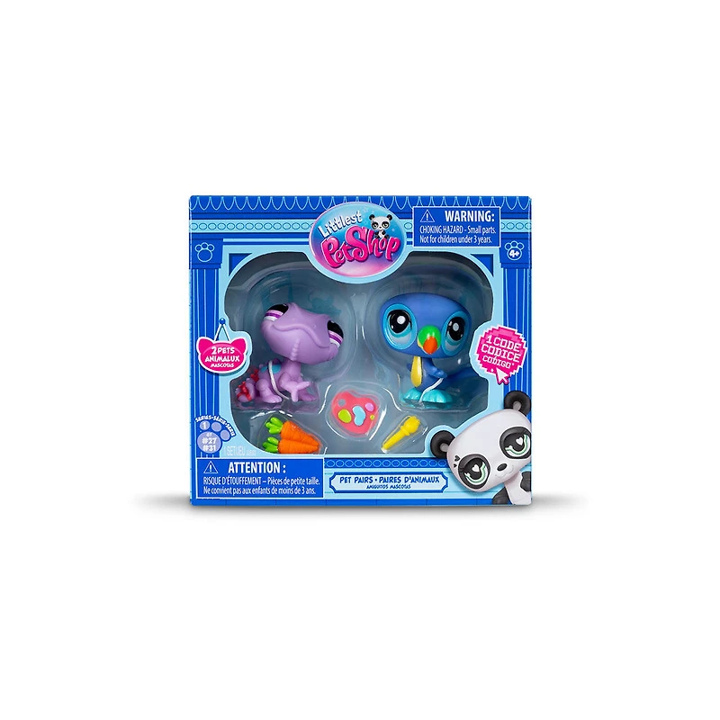 Littlest Pet Shop Pet Pairs, Paquet De 2 Amis Artistiques