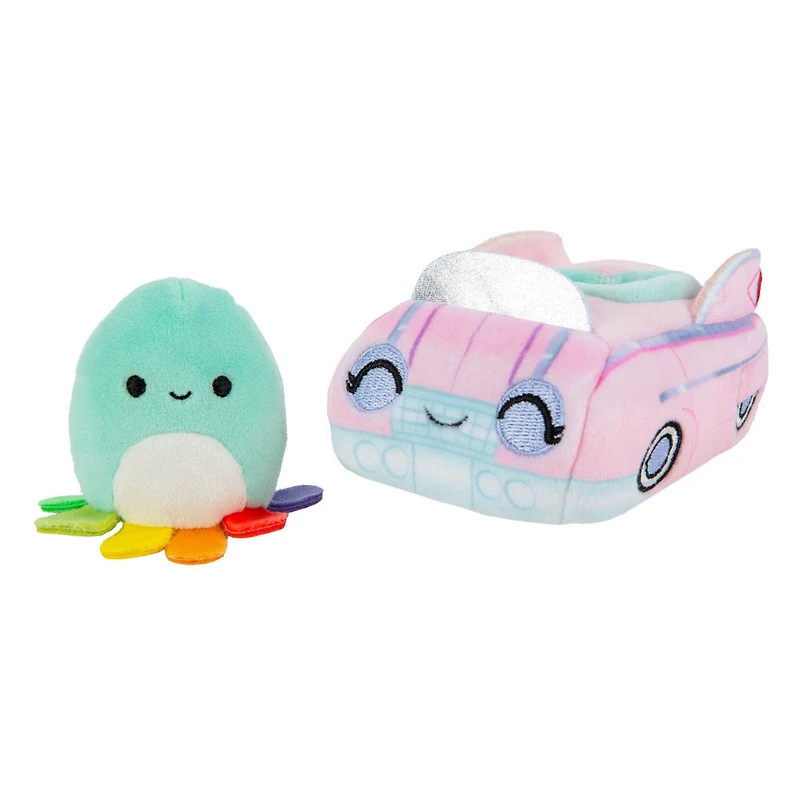 Squishville Plush Vehicle - Olga in Retro Roadster