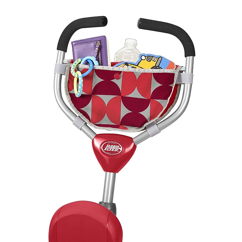 Radio Flyer - Tricycle de luxe 4-en-1 “Promenade 'N Trike” - Rouge - Notre exclusivité