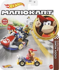 Hot Wheels - Mario Kart - Diddy Kong - Pipe Frame Vehicle