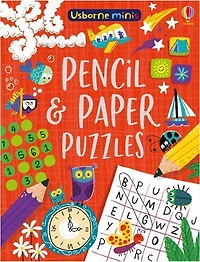 Usborne Minis: Pencil and Paper Puzzles - English Edition