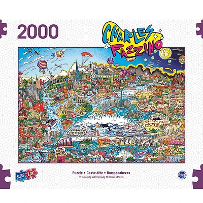 Sure-Lox 2000 pc Art Gallery Puzzles Assorted