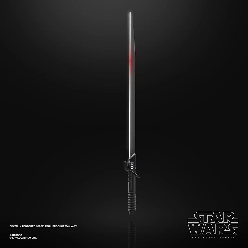 Star Wars The Black Series Mandalorien Darksaber, sabre laser Force FX Elite