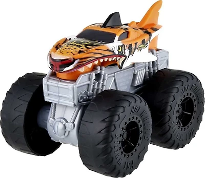 Hot Wheels Monster Trucks Roarin' Wreckers Tiger Shark