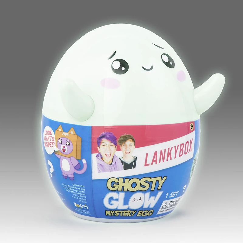 Lankybox Giant Ghosty GID Egg