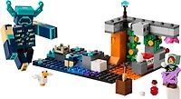 LEGO Minecraft La Rencontre avec le Gardien, Produit de Jeu Vidéo à Collectionner et Jouet Créatif de Combat 21274
