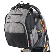 Fisher Price Kaden Backpack Diaper Bag Grey And Black