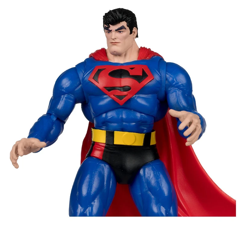 DC Direct Superman (Our Worlds at War) Figure d'action de 7 pouces avec McFarlane Toys Digital Collectible