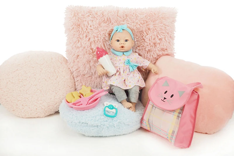 Ensemble Cadeau Poupée Bébé Li'L Cuddles De 12 Po (30,50 Cm) - Les couleurs et les motifs peuvent varier