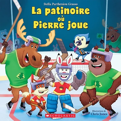 La patinoire où Pierre joue - Édition française