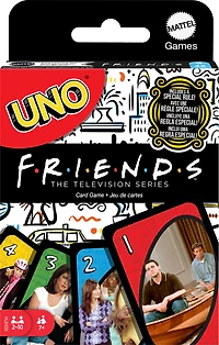 UNO Friends Jeu de cartes pour soirées de jeu en famille, adultes