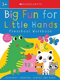 Scholastic Early Learners: Giant Preschool Workbook - Édition anglaise