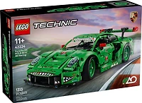 LEGO Technic La Voiture de Course Porsche 911 GT3 R REXY AO Racing, Modèle de Voiture, Ensemble de Construction pour Enfants 42224