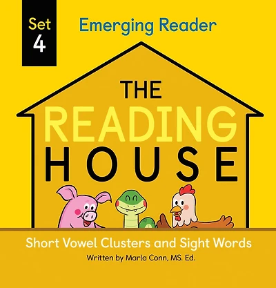 The Reading House Set 4: Short Vowel Clusters and Sight Words - English Edition