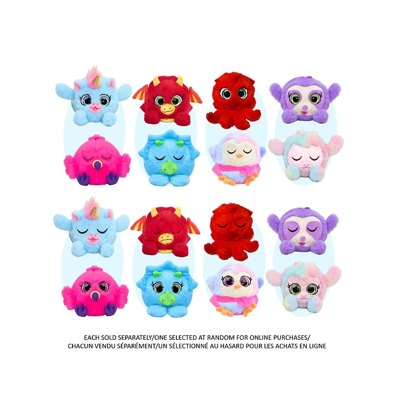 ZIPPETZ - 2-in-1 Flamingo to Unicorn Reversible Plush Toy Animals