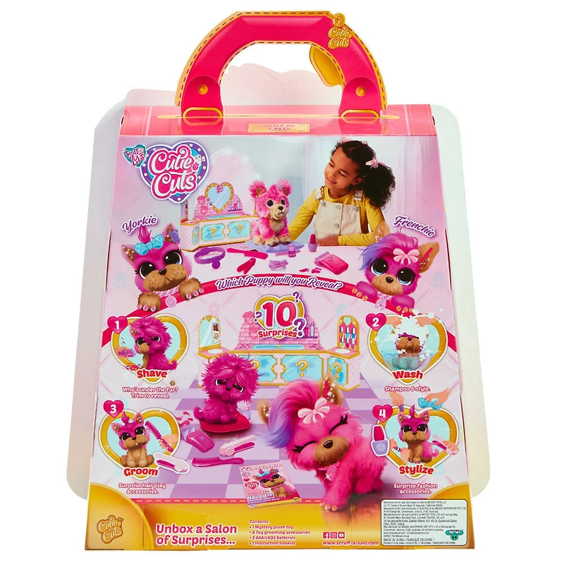 Scruff A Luv'' Cutie Cuts Pink