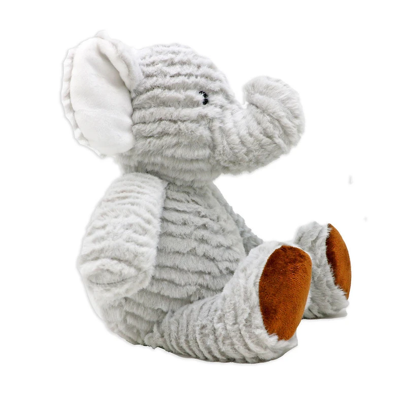 Peluche Baby Mode Signature ridge - éléphant gris