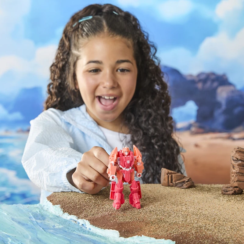 Transformers CYBERWORLD Cyber Changers Elita-1 Action Figure