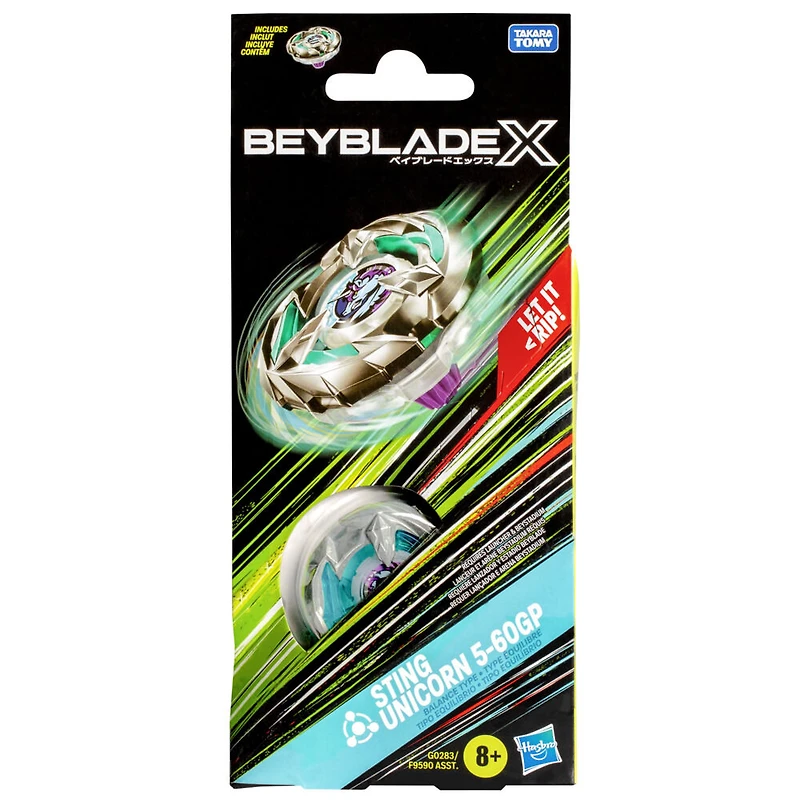 Beyblade X Sting Unicorn 5-60GP Top Booster Pack Set