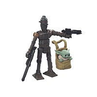 Star Wars Mission Fleet Expedition Class, IG-11, moto speeder, Protéger l'objectif, figurines