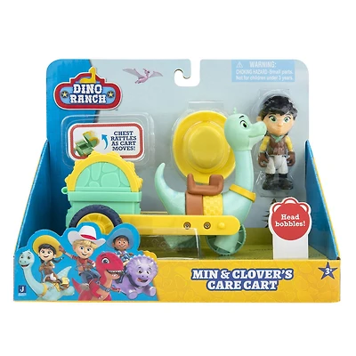   Dino Ranch - Véhicule vedette - Clover et véhicule médical - Notre exclusivité