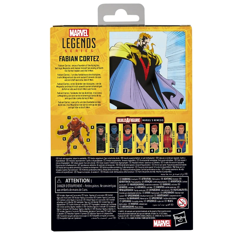 Marvel Legends Series, figurine Fabian Cortez inspirée des bandes dessinées