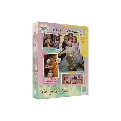 USAopoly The Golden Girls "Everything's Better with Friends and Cheesecake" Casse-Tête De 1000 Pièces - Édition anglaise
