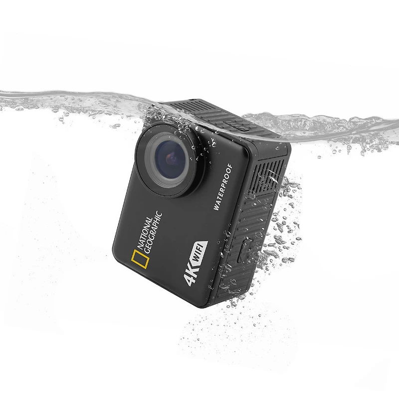 Nat Geo 4K Wp Action Camera with WiFi