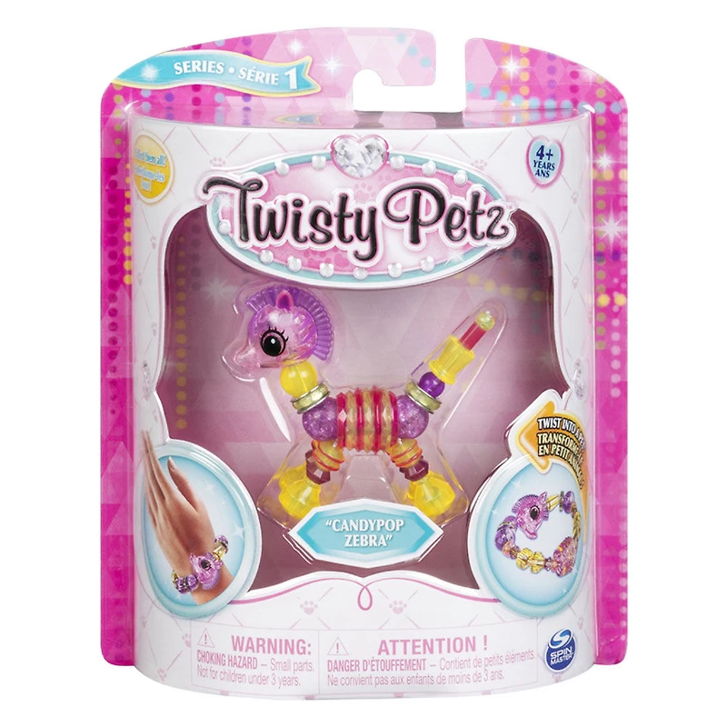 Twisty Petz - Bracelet Candypop Zebra