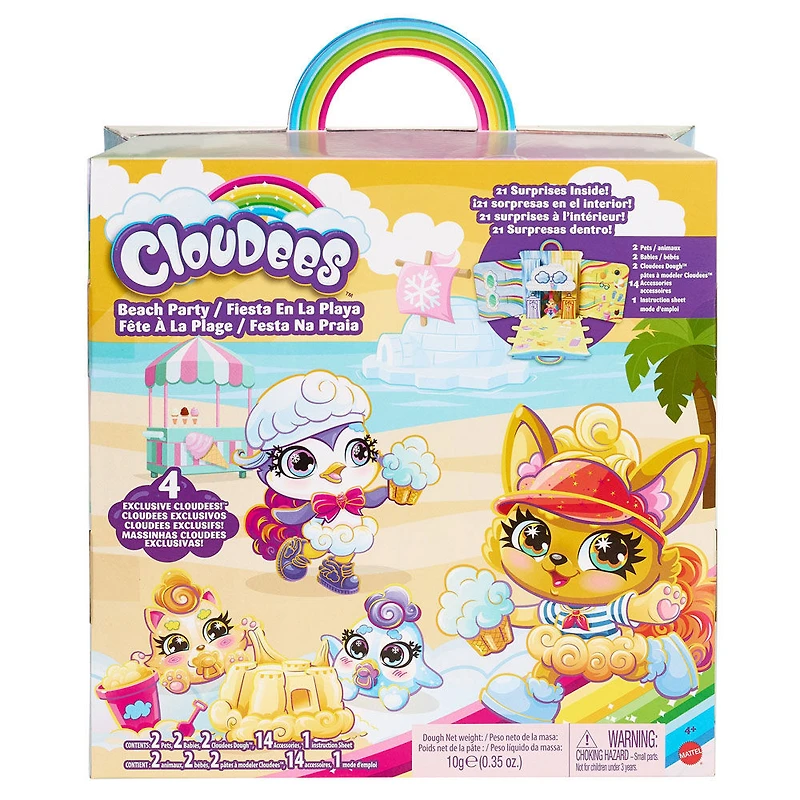 Cloudees Sundae Beach Party Pack