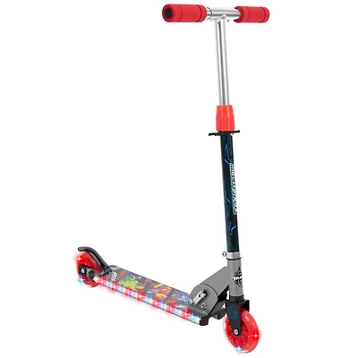 Trottinette Electro-Light Inline avec Marvel Avengers, rouge de Huffy - Notre exclusivité