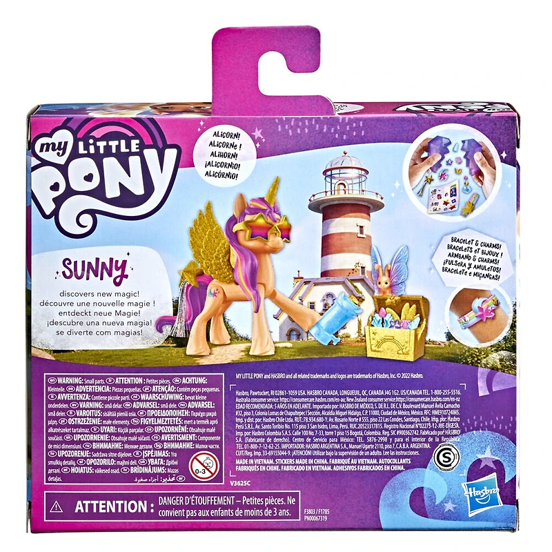 My Little Pony: A New Generation, Aventure de cristal Sunny Starscout, figurine d'alicorne