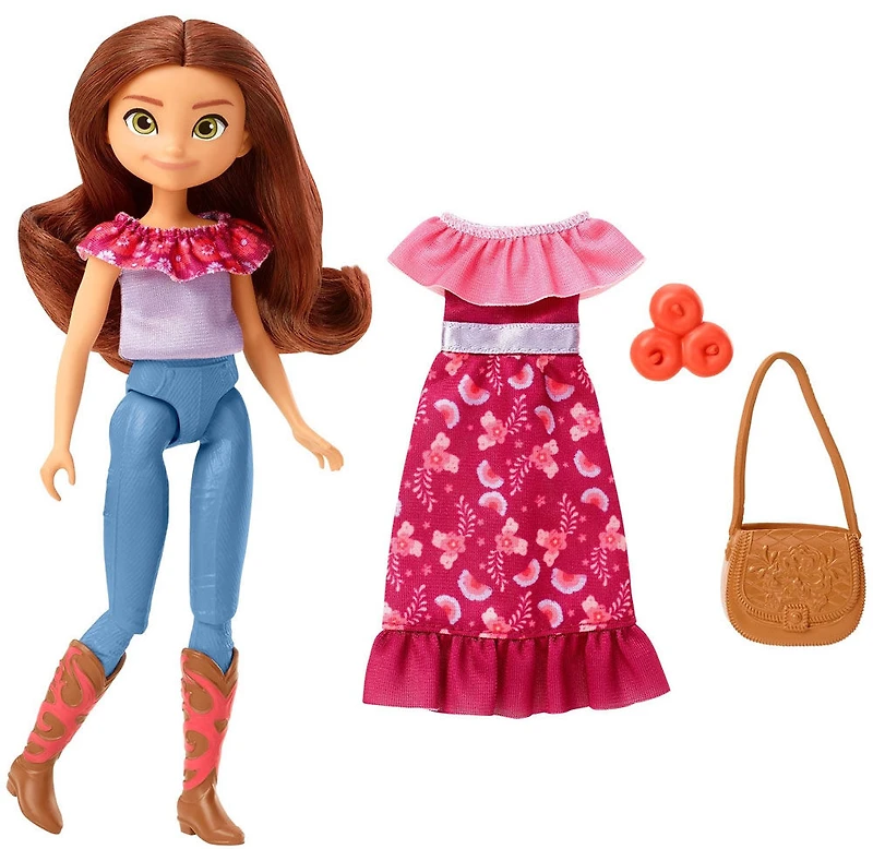 Spirit: l'indomptable -Poupée Lucky & tenue accessoirisée
