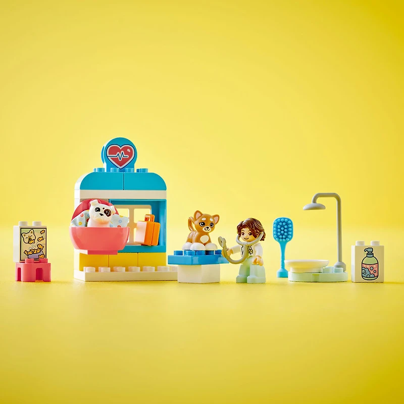 LEGO DUPLO Ma ville La visite à la clinique vétérinaire 10438